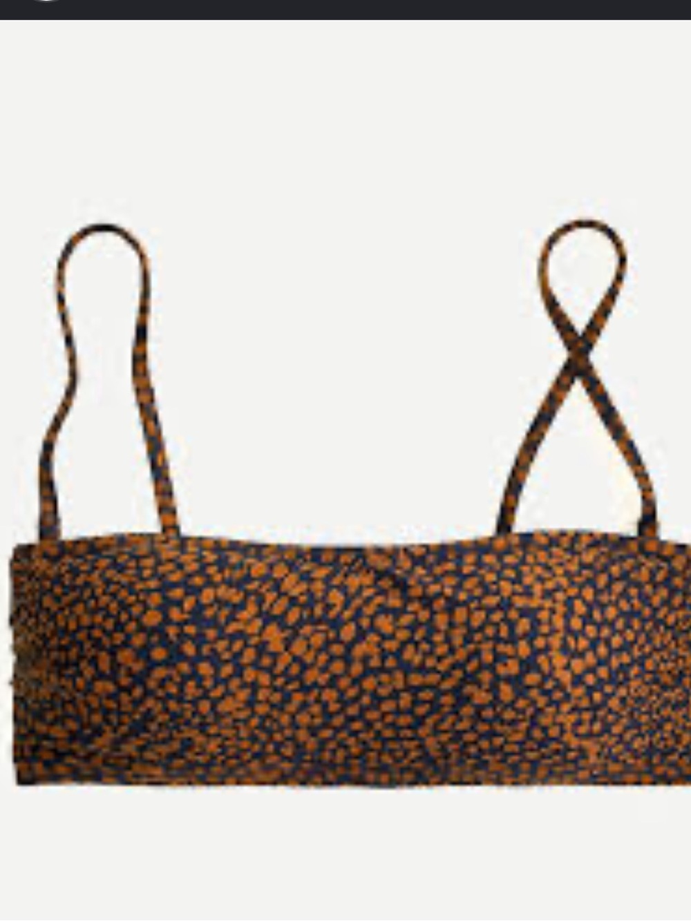 J Crew Bandeau Swimsuit Top